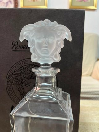 Decantador Versace Rosenthal Medusa Cristal