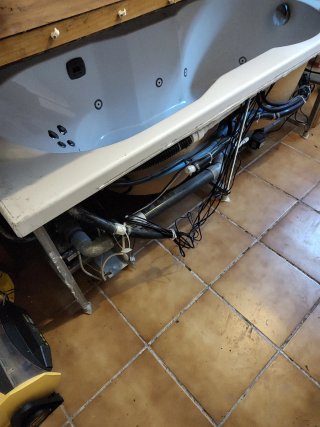 Bañera Hidromasaje Acrílico Blanca