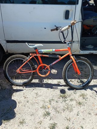 Bicicleta BMX Clásica 80s Naranja