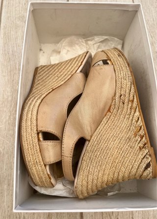 Sandalias cuña Melani Lazaro T38