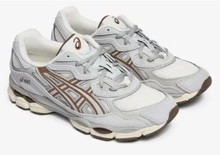 Asics NYC Cream/Cement Grey