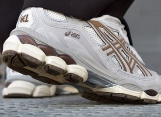 Asics NYC Cream/Cement Grey