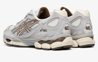 Asics NYC Cream/Cement Grey