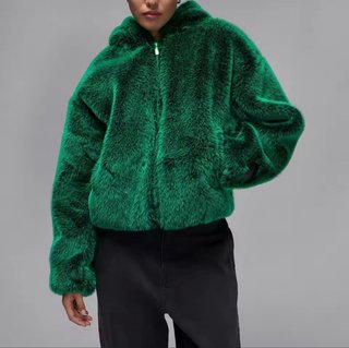 Chaqueta Jordan Verde Esmeralda / Talla L