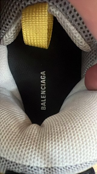 Balenciaga Triple S Gris/Amarillo EUR 44 Original