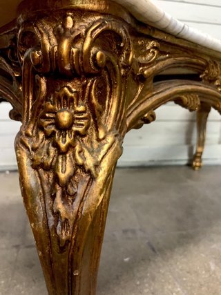 Mesa Auxiliar Madera y Mármol