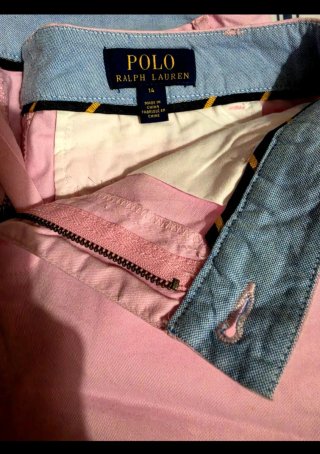Bermudas Polo Ralph Lauren rosas mujer/niña