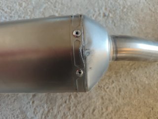 Escape Akrapovic Yamaha izf 125r 2021 Soporte de m