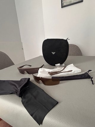 Gafas de Sol Emporio Armani Marrón/Negro