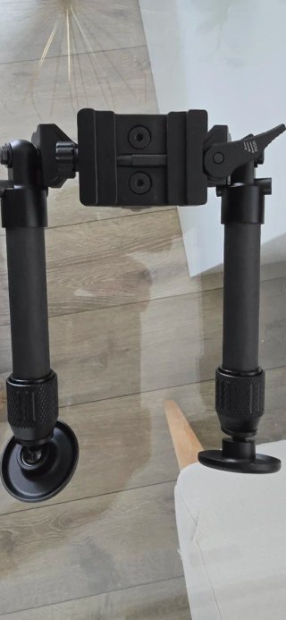Bipode Carbono para Rifle/Carabina PCP