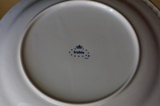 Juego de platos llanos y postre