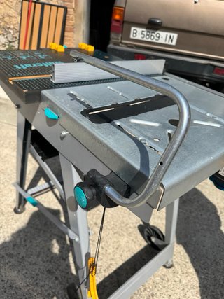 Mesa de trabajo Wolfcraft metálica
