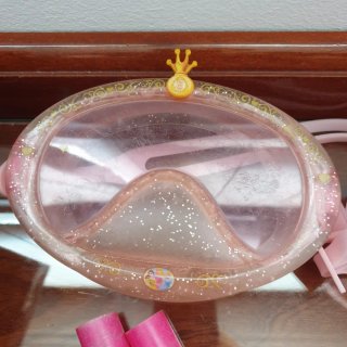 Gafas y tubo natación princesas Disney  2 viseras
