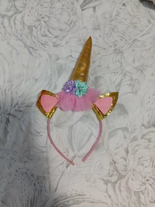 Vestido Unicornio Niña Talla 4-6