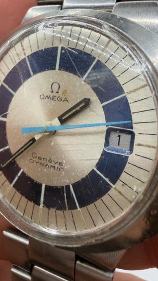 Omega Geneve Dynamic Reloj Acero Inoxidable