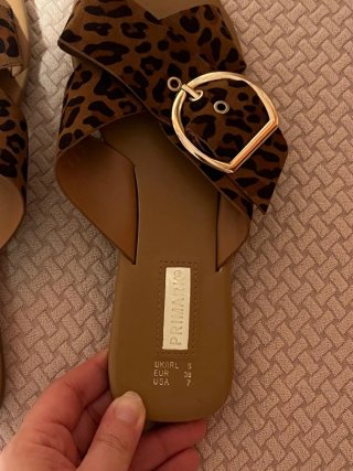 Ciabattine Primark Donna Tg 38 Leopardate