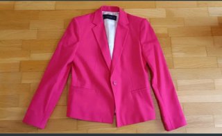 Blazer Zara Rosa