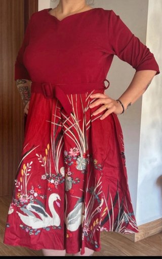Lote 3 vestidos estilo pin up