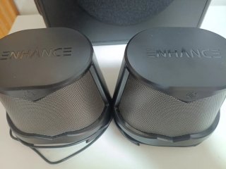 Altavoces Enhance con Subwoofer y Luces LED