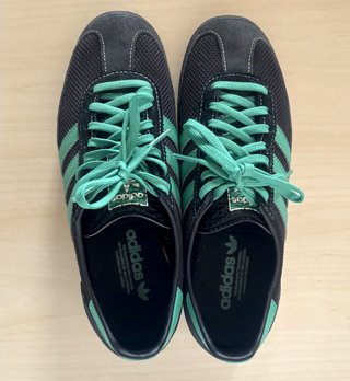 Zapatillas Adidas SL 72 OG Negras y Verdes