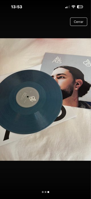 Vinilo Cano Anais Firmado