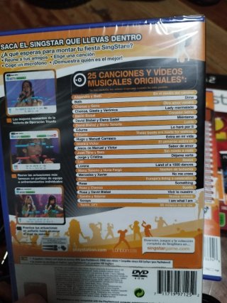 Pack Micrófonos Singstar PS2 + Juegos