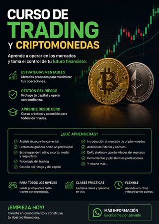Curso intensivo trading y criptomonedas