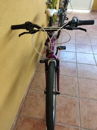 Bicicleta MITICAL 24 Morada Niños