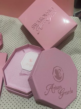 Collar Ariana  grande x Swarovski Corazón Plata