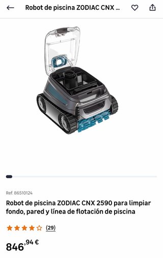 Robot Limpiafondos Zodiac CNX 2590