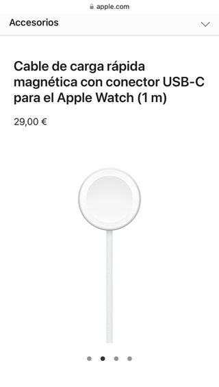 Apple Watch Cable de carga rápida magnética USB-C