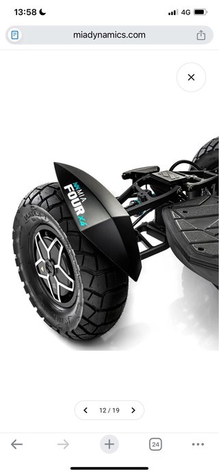 Patinete 4x4 todoterreno mia four