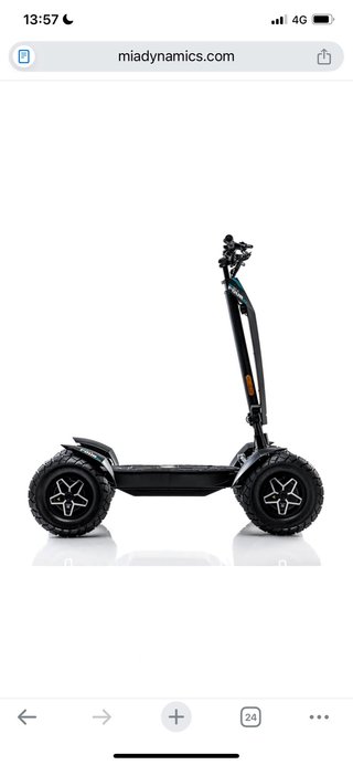 Patinete 4x4 todoterreno mia four