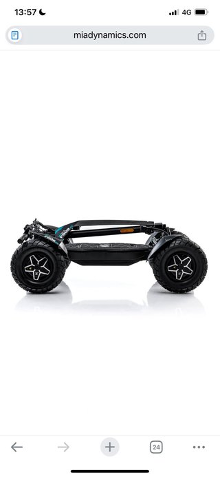 Patinete 4x4 todoterreno mia four