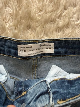 Shorts vaqueros mujer