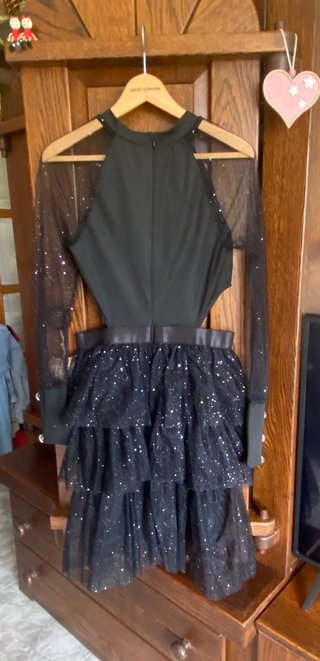 Vestido de fiesta sexy, con aberturas en cintura