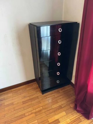 Quarto de Casal Completo Preto