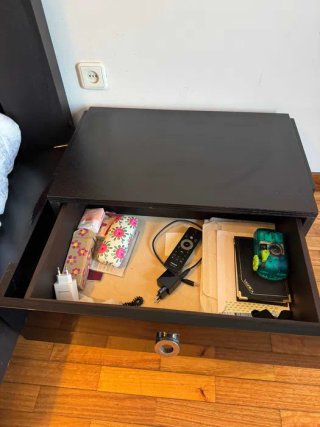 Quarto de Casal Completo Preto