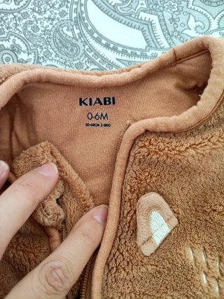 Saco de dormir bebé zorro Kiabi 0-6 meses TOG 3