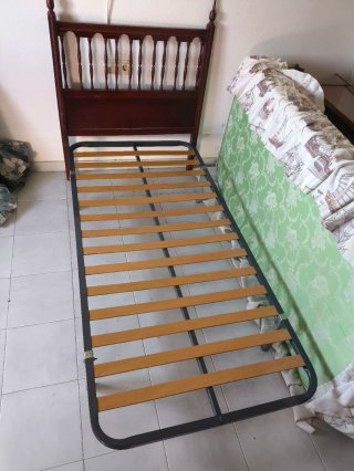 Cama 90 + Cabecero Madera