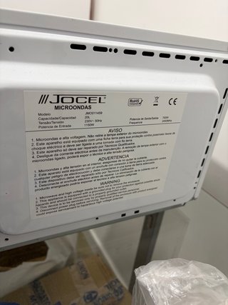Microondas Jocel Blanco