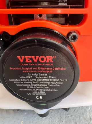 Cortasetos Gasolina VEVOR