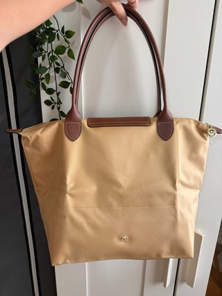 Bolso Longchamp Le Pliage L Beige Marrón