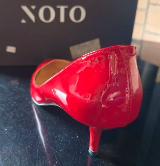 Scarpe Noto rosse tacco 38