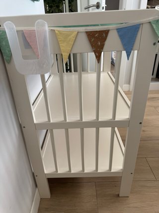 Cambiador bebé IKEA blanco