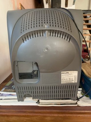 Televisión Philips Gris