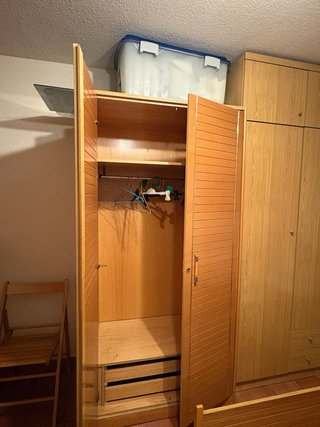 DORMITORIO COMPLETO MADERA CLARA