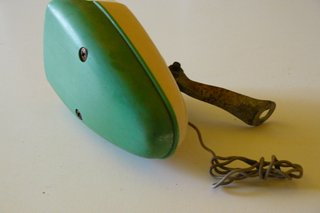 Faro bicicleta plástico años 60
