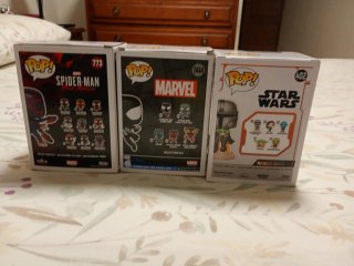 Pack Funko Pop! Star Wars, Marvel originales