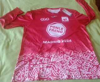 Camiseta Joma Manga Larga Roja